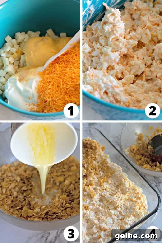 Cheesy Potato Casserole Cheesy Potato Casserole