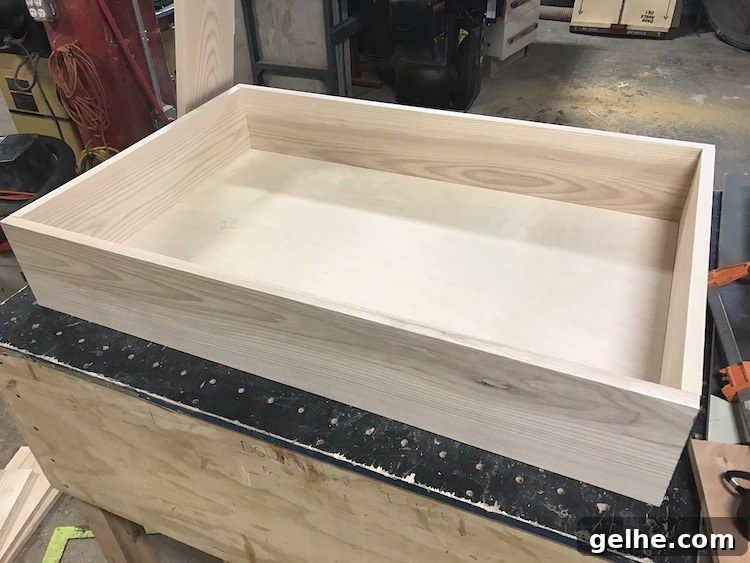 putting together base of coffee table