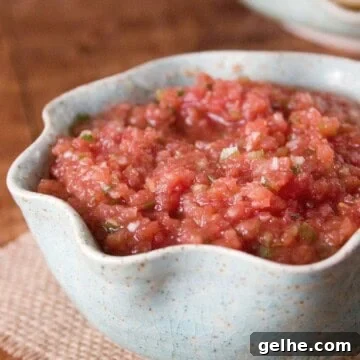 Fresh Homemade Salsa
