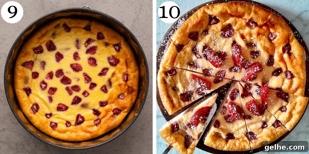 Nutritious Flourless Protein Cake with Strawberries