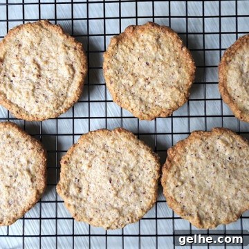 Easy Keto Hazelnut Biscuits