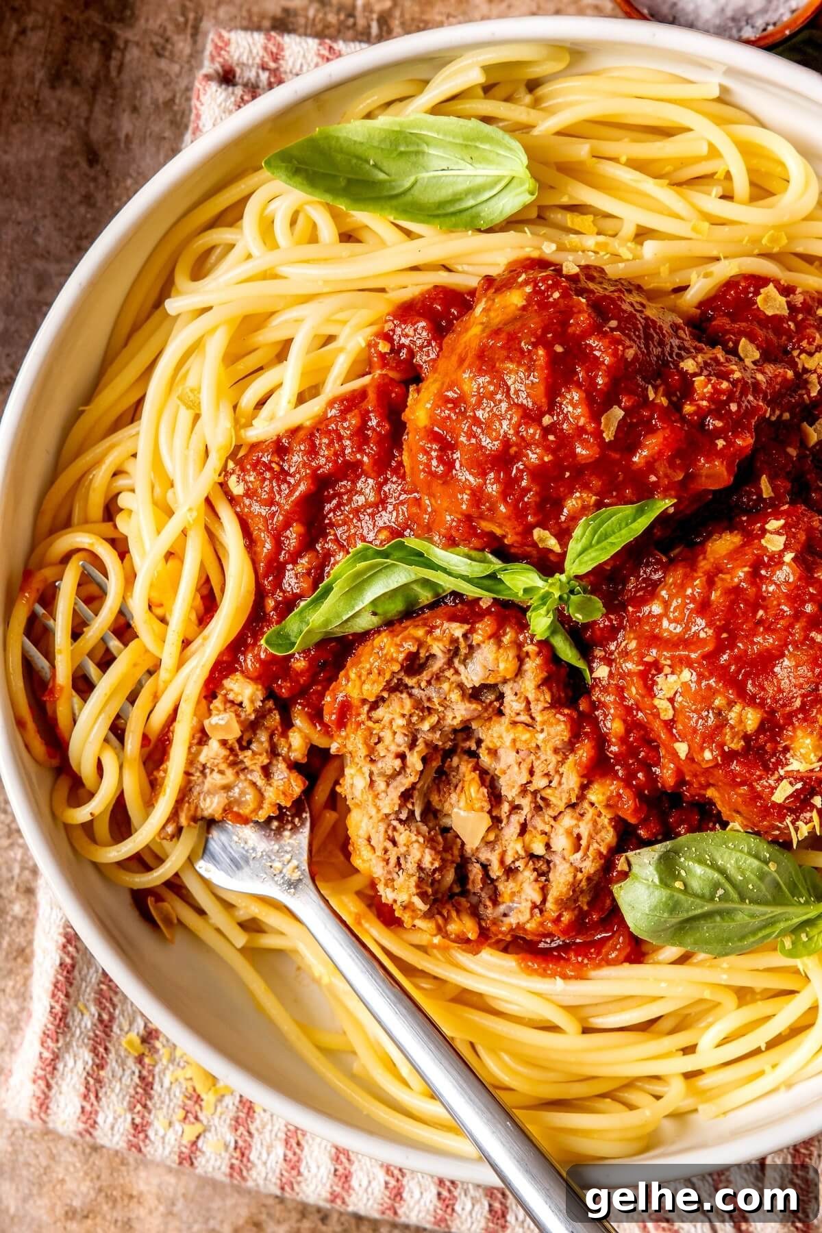 Grandma’s Classic Gluten-Free Spaghetti with Meatballs 2 Gluten-Free Dairy-Free Spaghetti and Meatballs - Olivia Adriance