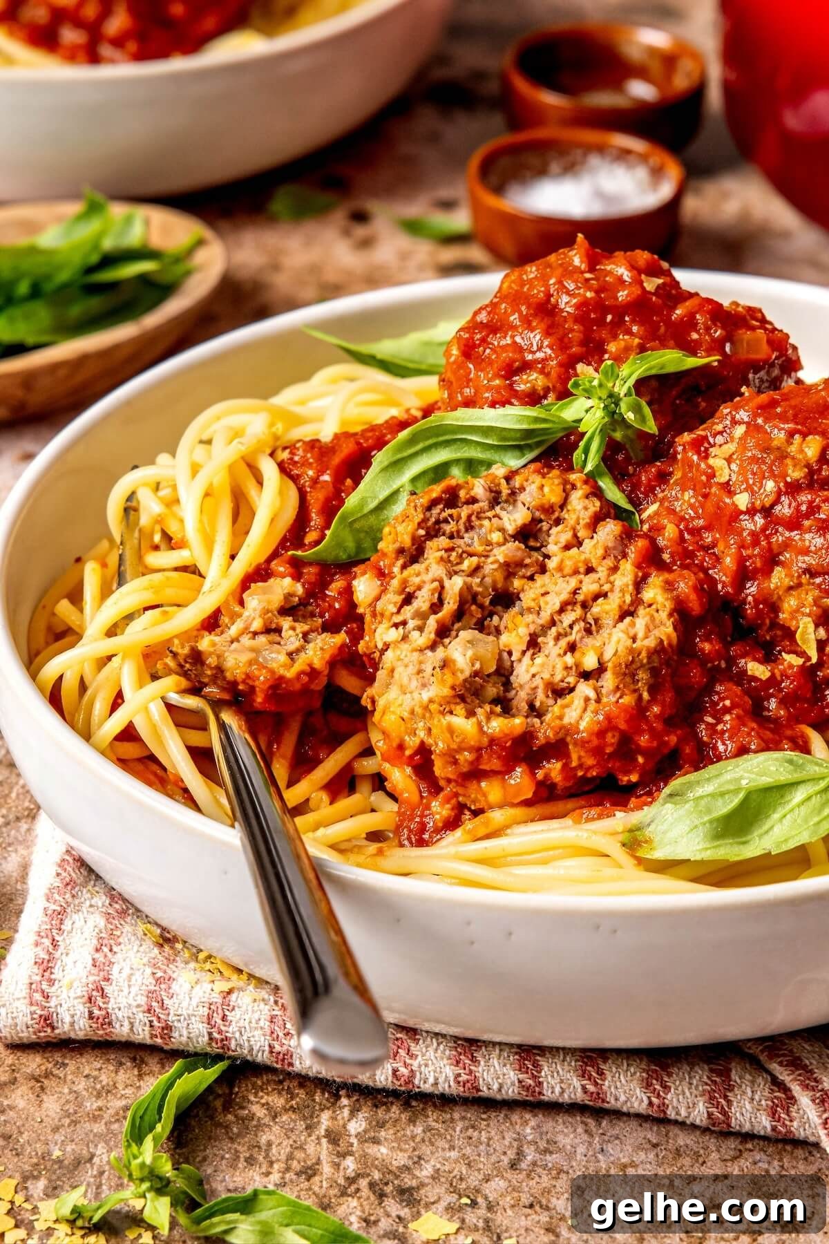 Grandma’s Classic Gluten-Free Spaghetti with Meatballs 4 Gluten-Free Dairy-Free Spaghetti and Meatballs - Olivia Adriance