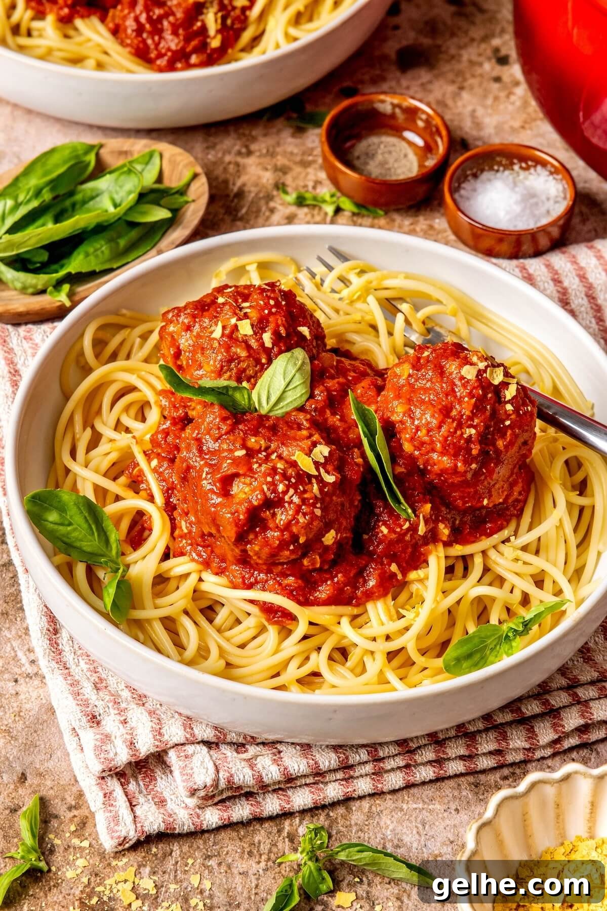 Grandma’s Classic Gluten-Free Spaghetti with Meatballs 7 Gluten-Free Dairy-Free Spaghetti and Meatballs - Olivia Adriance