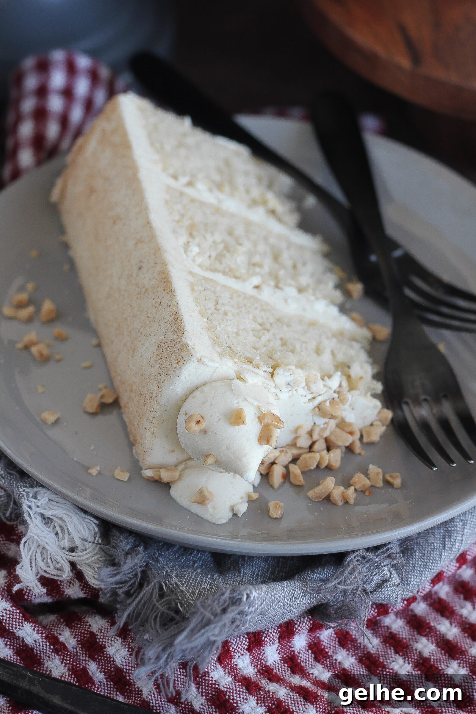 Cinnamon sugar coated cake