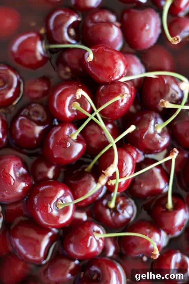 Homemade Cherry Pie Filling Recipe for Perfect Pies 2 Fresh cherries
