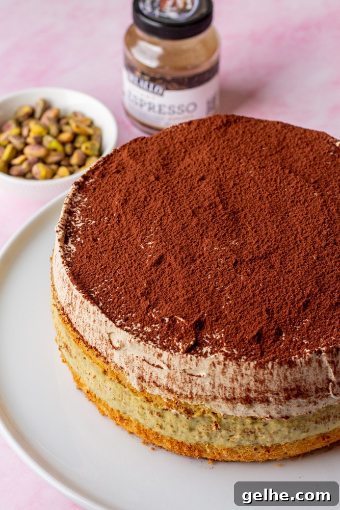 Pistachio Olive Oil Cake