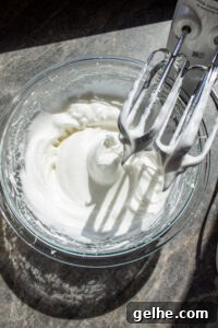 Making the meringue