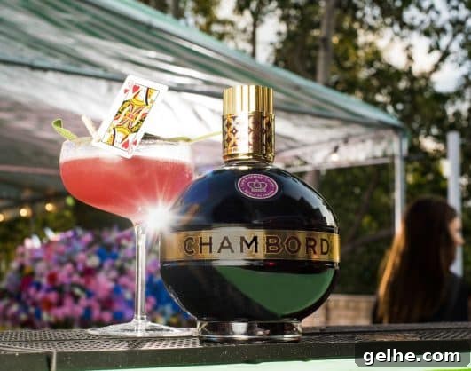 Chambord’s Queen of Hearts Cocktail.