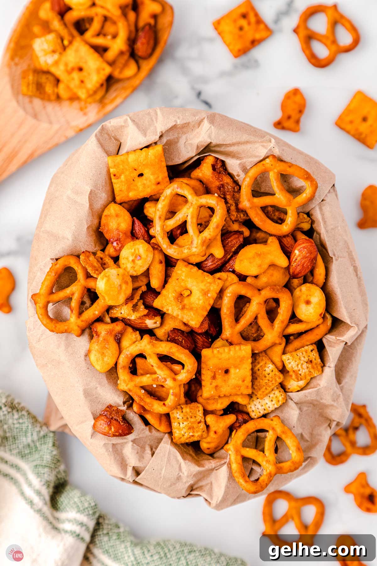 bag of spicy chex mix