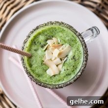 Tropical Green Twist Shake