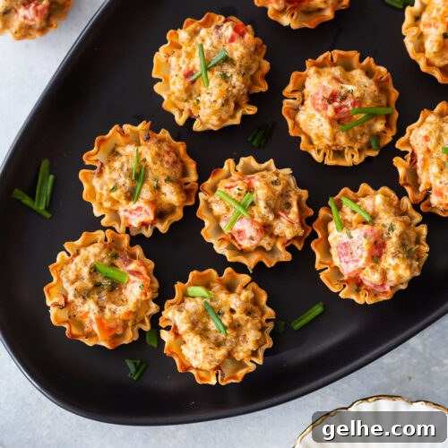 Sausage Phyllo Cup Bites