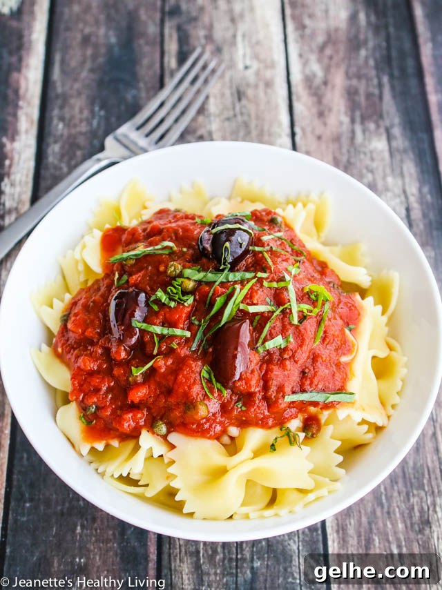Authentic Pasta Puttanesca Recipe: Tangy Olive & Tomato Sauce 5 Pasta Puttanesca - budget friendly, quick and easy recipe for busy weeknights