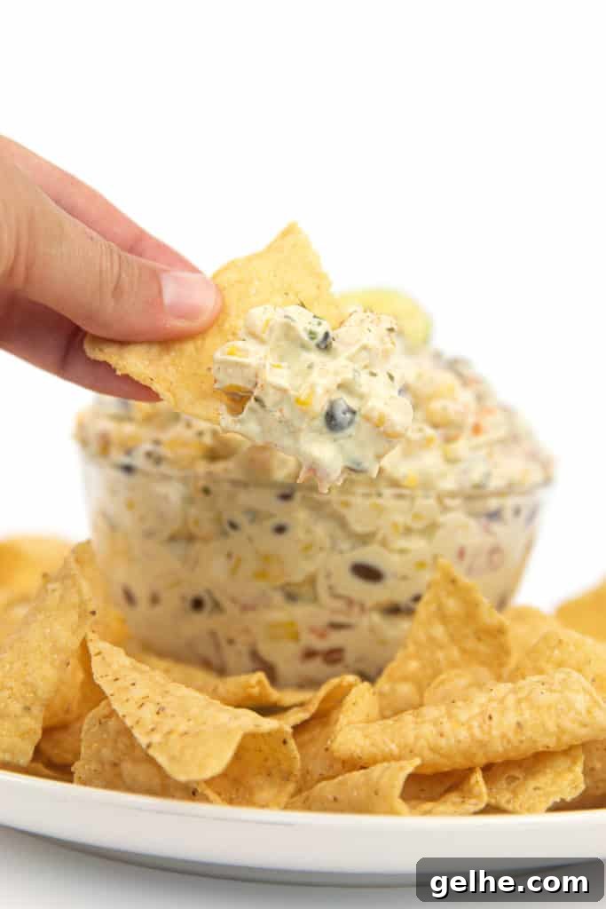 Finished dip