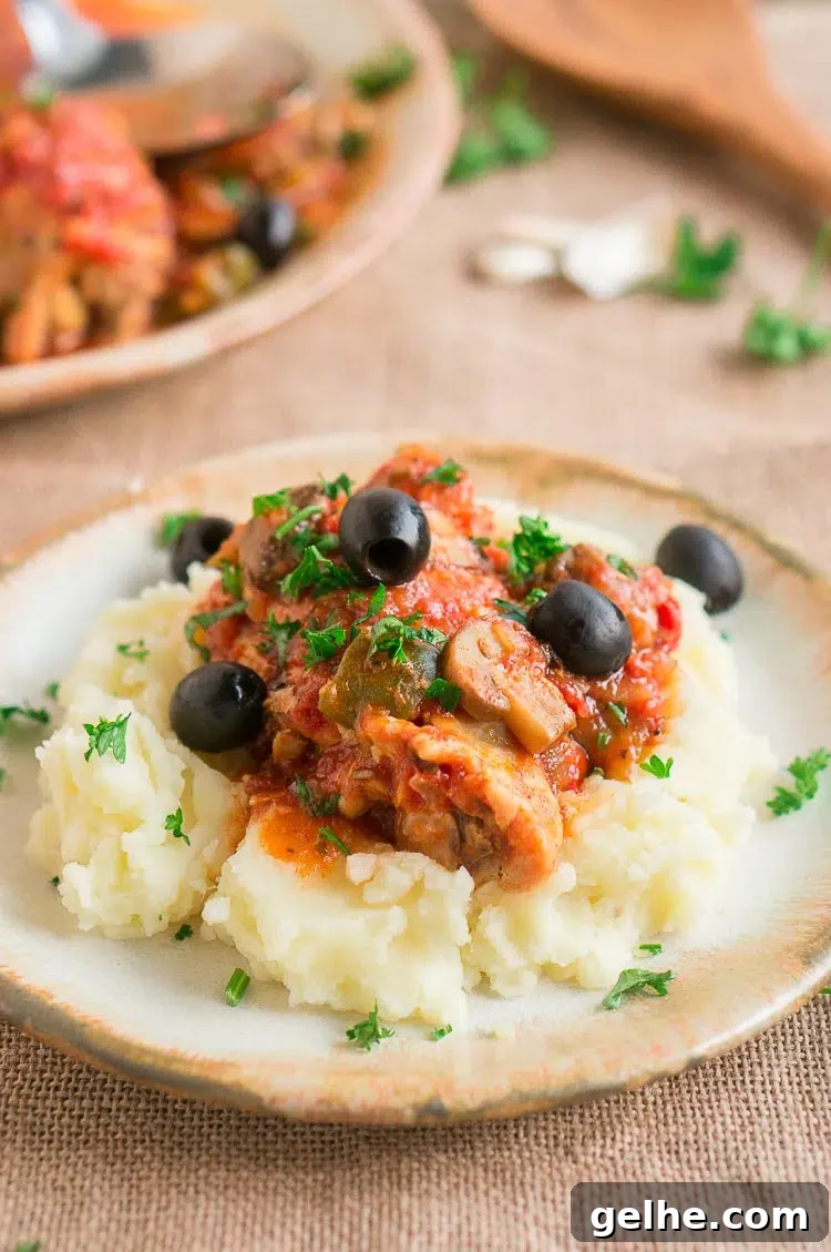 Instant Pot Chicken Cacciatore Recipe — Quick Italian One-Pot Meal 5 Instant Pot Chicken Cacciatore