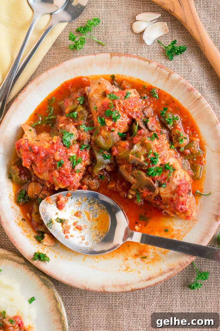 Instant Pot Chicken Cacciatore Recipe — Quick Italian One-Pot Meal 6 Instant Pot Chicken Cacciatore