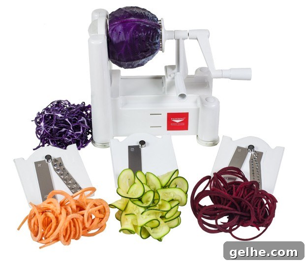 Image of a heavy duty spiralizer