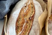 No-Knead Rustic Sourdough Bread Recipe