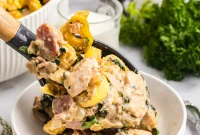 Blackstone Griddle Chicken Bacon Ranch Tortellini Recipe