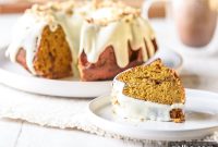 Spiced Pumpkin Bundt Cake with Cream Cheese Glaze