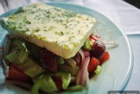 Greek Chicken with Warm Tomato and Corn Salad