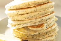 Sourdough Lemon Poppy Seed Pancakes – Discard Starter Recipe