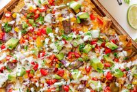 Loaded Steak Nachos Recipe with Melted Cheese