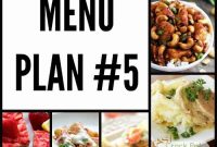 Week 5 Meal Plan: 7-Day Weekly Menu for Busy Families
