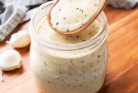 Homemade Creamy Garlic Parmesan Sauce
