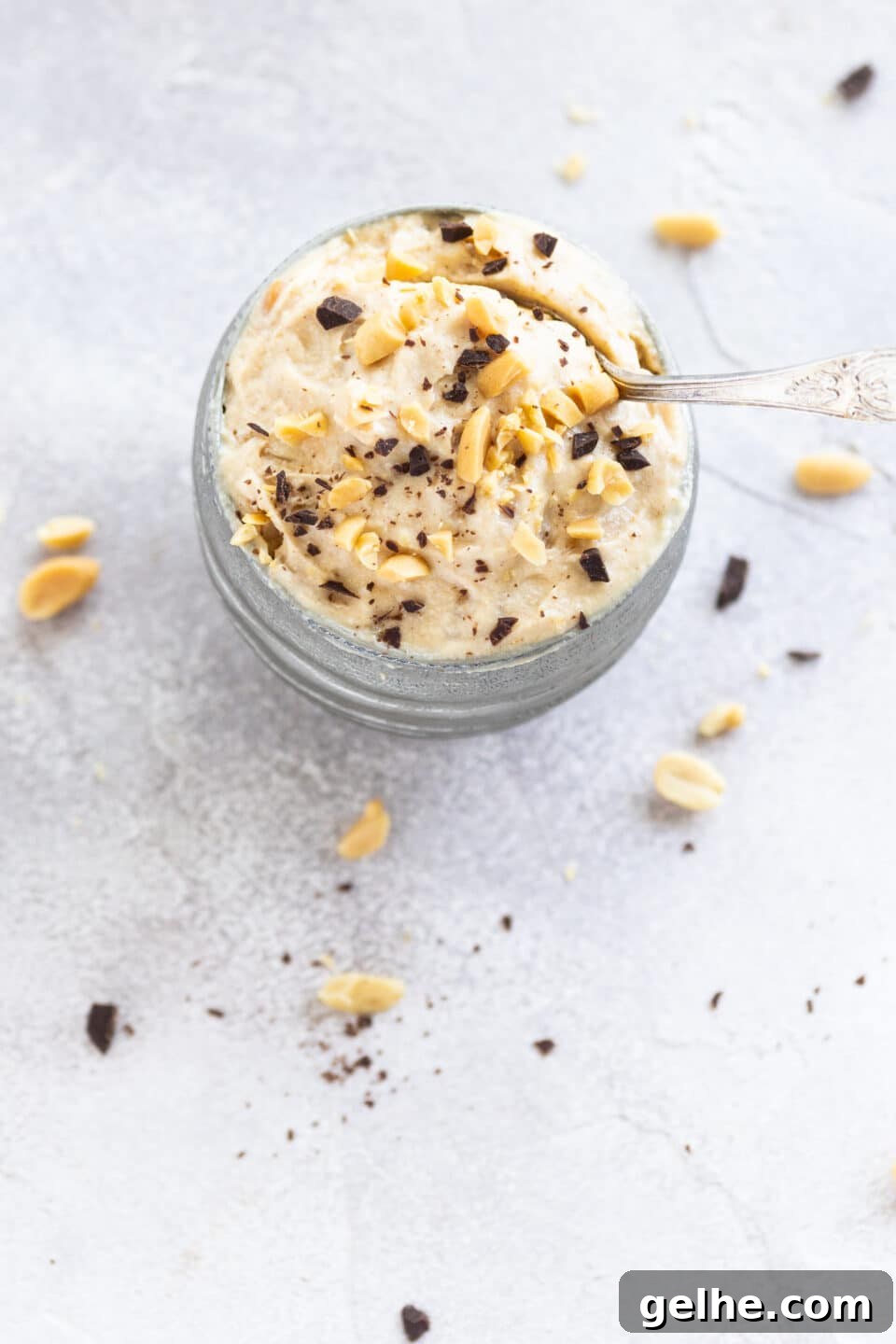 ice cream with peanut butter