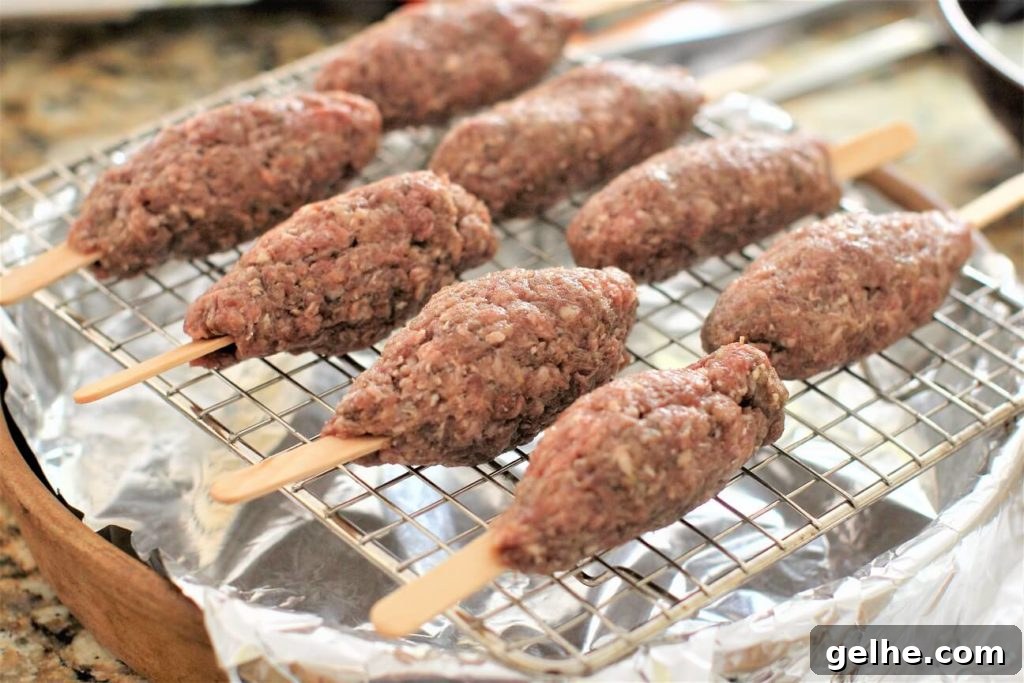 food on a stick - burger pops ready to bake