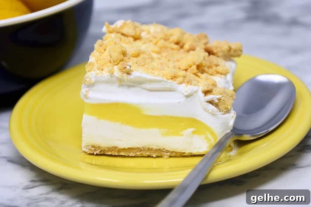 Zesty Lemon Desserts, Breads & Muffins Recipes 3 Pucker Up Lemon Delight